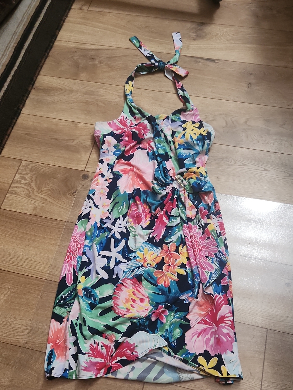 NWOT Tommy Bahama Floral Summer Halter Dress